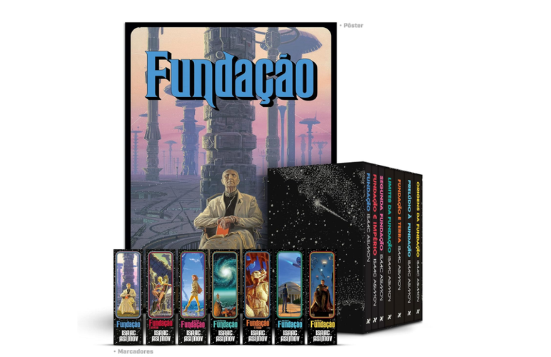 Box Fundação: saga completa
