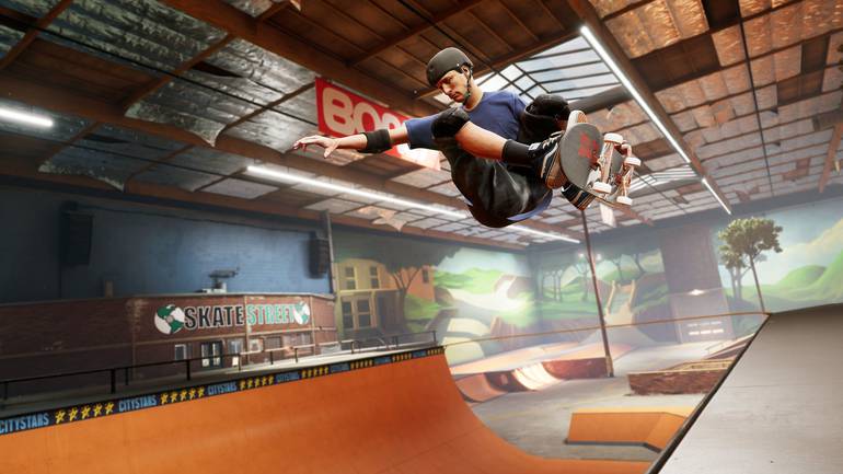 Tony Hawk em Tony Hawk's Pro Skater.