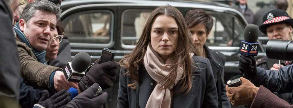Keira Kneighley em Segredos Oficiais/Diamond Films Keira Kneighley em Segredos Oficiais/Diamond Films
