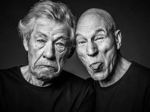 Patrick Stewart, Ian McKellen