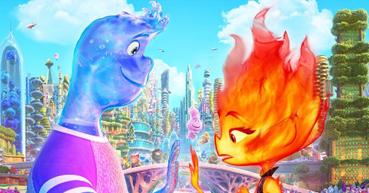 Novo filme da Disney e Pixar, 'Elementos', ganha primeiro trailer