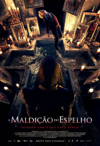 Cartaz de A Maldição do Espelho/Paris Filmes