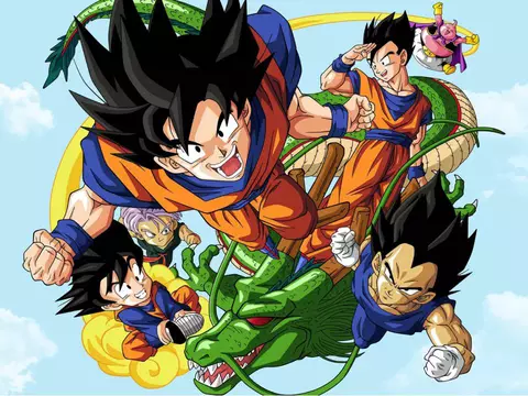 Arte do anime Dragon Ball Z; Saiba onde assistir online/Reprodução