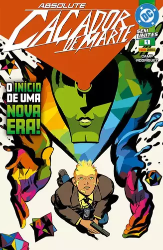 Capa da HQ Absolute Caçador de Marte