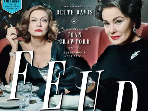 Feud | Jessica Lange e Susan Sarandon vivem Joan Crawford e Bette Davis na primeira foto oficial da série de Ryan Murphy