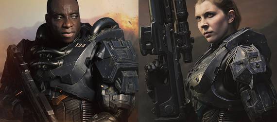 Halo': Novos cartazes da série mostram parceiros espartanos de