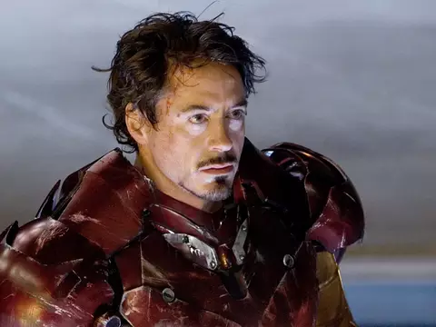 Robert Downey Jr. en Iron Man (Reproducción)