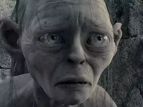El señor de los anillos | Andy Serkis como Gollum para anunciar el rodaje