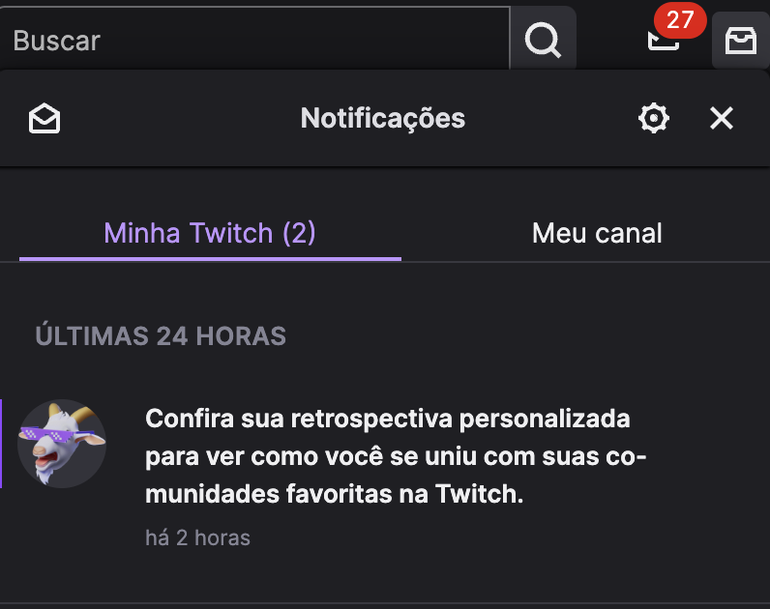 Sua Retrospectiva Twitch anual