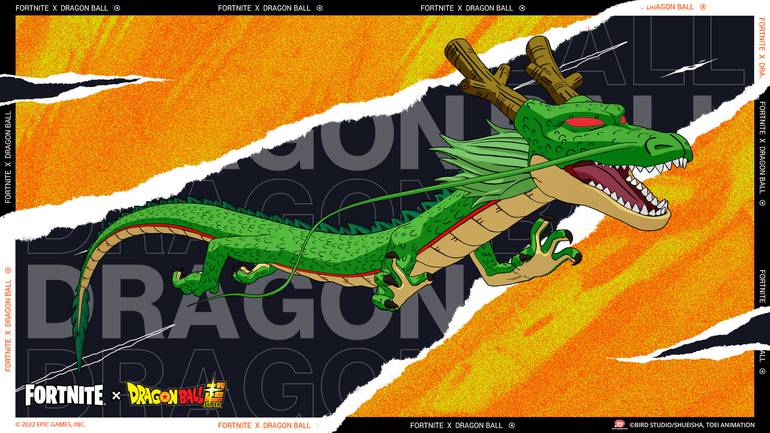 fortnite battle royale epic games dragon ball shenlong