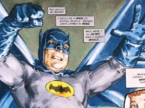 Batman | Desenhista coloca herói de Adam West em Cavaleiro das Trevas de Frank Miller