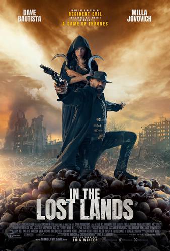 Imagem mostra Dave Bautista e Milla Jovovich em novo filme