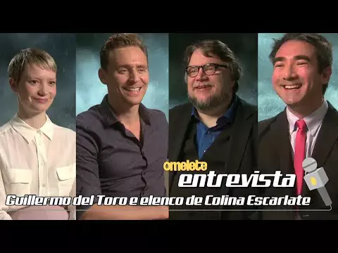 Omelete Entrevista | Guillermo del Toro e Elenco de Colina Escarlate