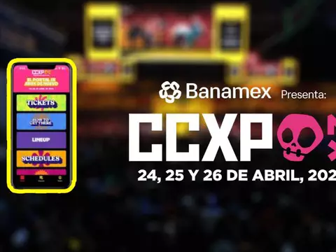 CCXPMX26 | Esta es la APP que necesitas para dominar CCXP México