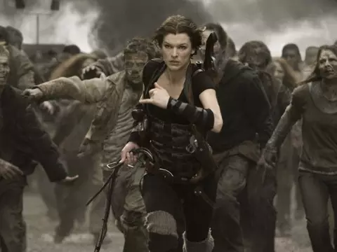 Milla Jovovich, em cena de Resident Evil