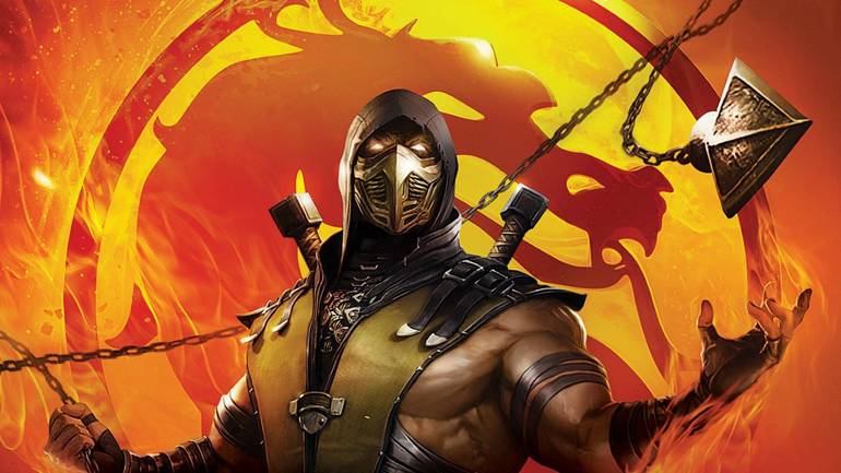 Scorpion em Mortal Kombat.