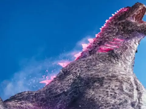 Cena de Godzilla e Kong: O Novo Império (Reprodução)