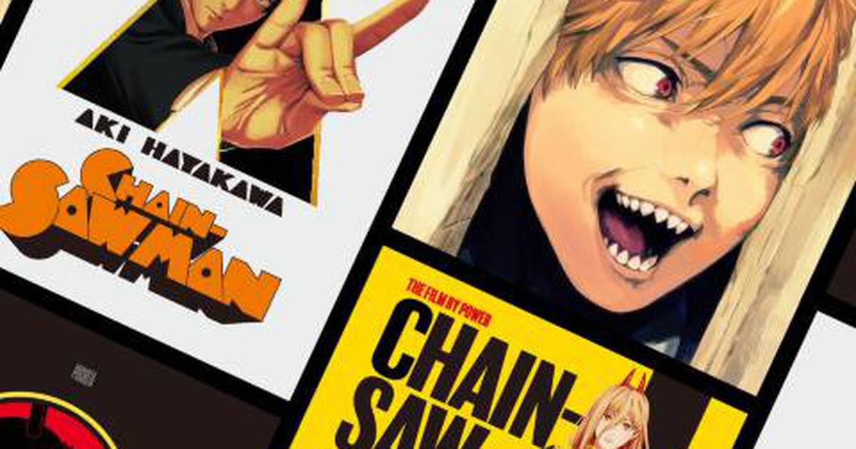 Homem Denji Motosserra Poder Pochita Anime Figuras Chainsaw Man