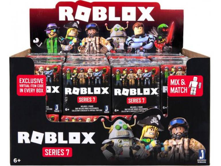 3 Box Roblox Surpresa Serie Figura Jogo C/ Código Virtual