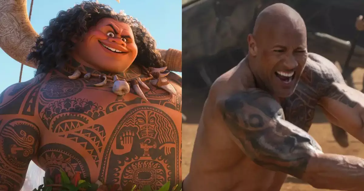 Imagem ilustrativa de "Moana Considera IA para Alterar Rosto de The Rock em Live-Action"