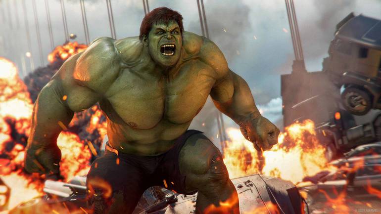 Hulk esmaga na ponte.