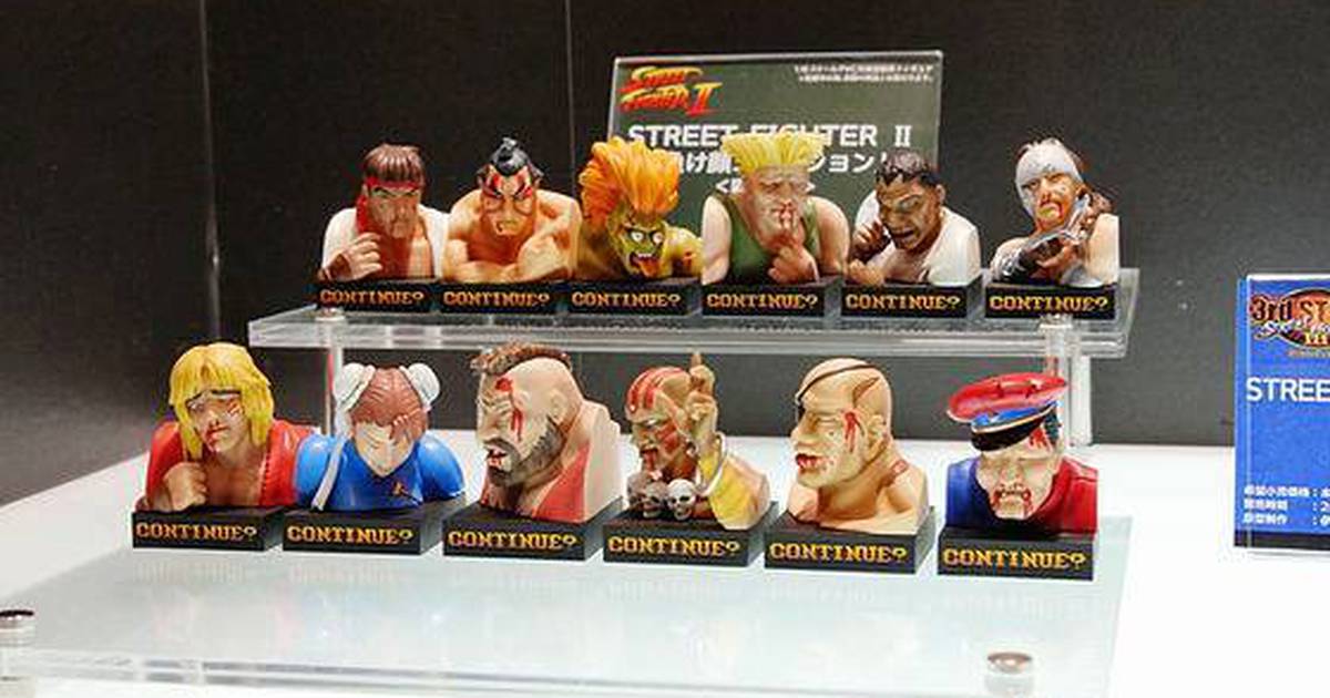 Street Fighter - Street Fighter II ganha linha de estauetas com personagens  surrados após derrota - The Enemy