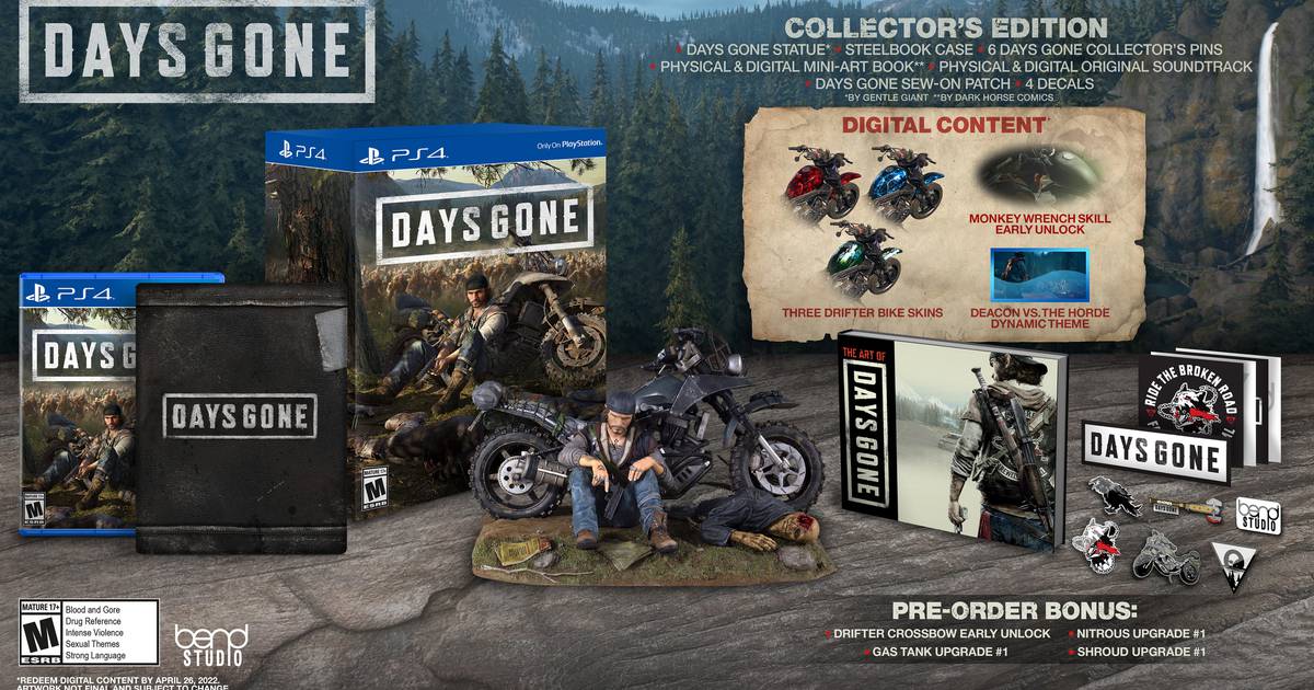 The Enemy Edi o especial de Days Gone ter estatueta trilha