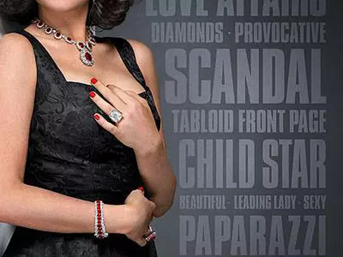 Liz & Dick | Veja Lindsay Lohan como Elizabeth Taylor no pôster do telefilme