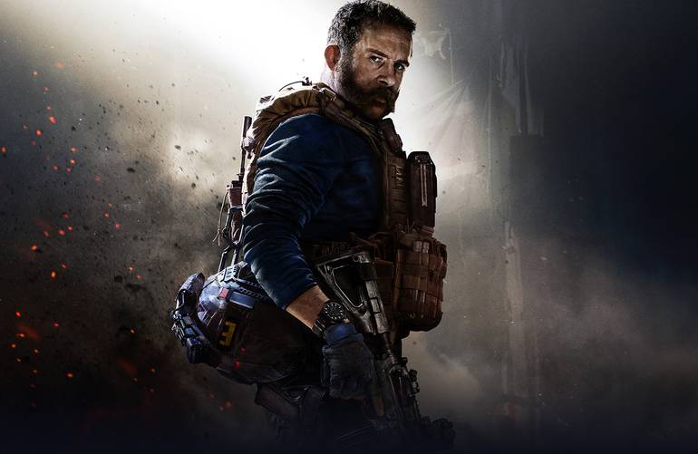 imagem de john price na capa de call of duty modern warfare