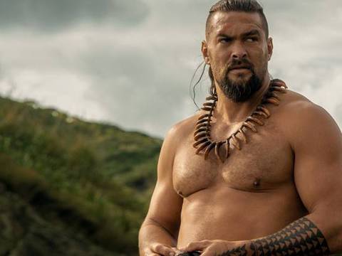 Jason Momoa em Chefe de Guerra (Reprodução)