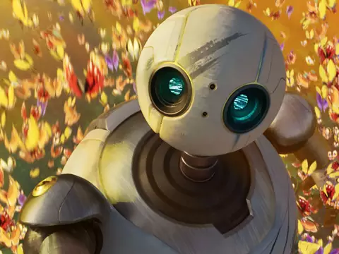 Cena de Robô Selvagem