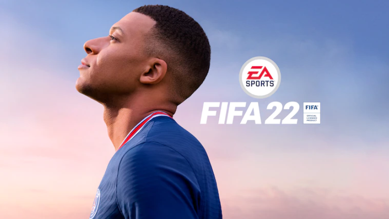 Capa de FIFA 22 para PS4.