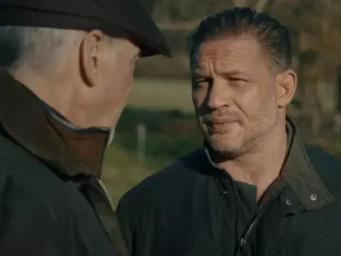 Tom Hardy em Terra da Máfia (Reprodução)
