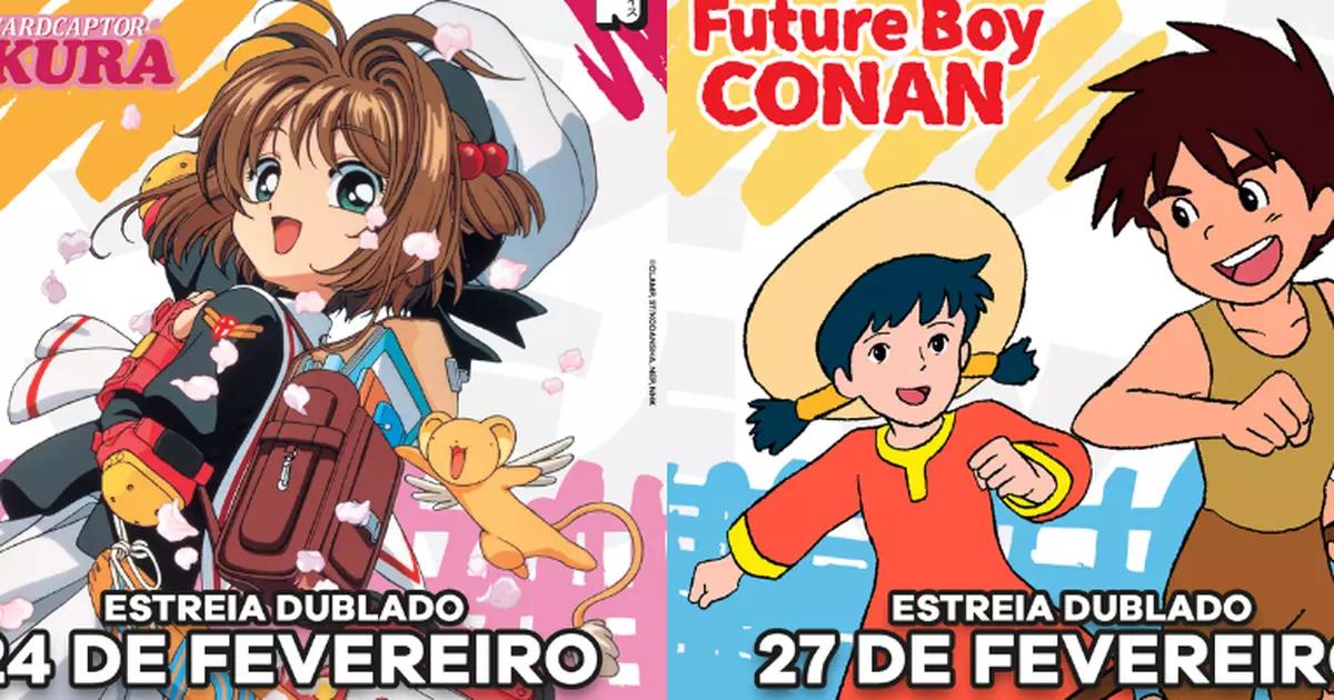 【新品未開封】VOICE FESTIVAL TO 2000 VHSセット Sakura Card Captors e Future Boy Conan serão exibidos na TV Cultura