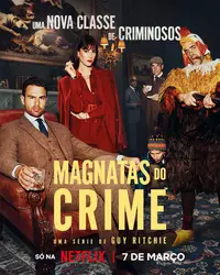 Theo James e Kaya Scodelario em Magnatas do Crime (Netflix/Reprodução)