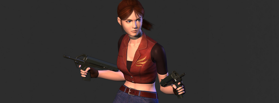 Jogos com Claire Redfield, Resident Evil 2 e CODE: Veronica estão