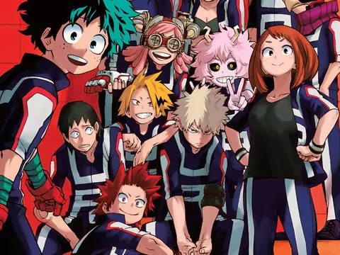 Capa do mangá My Hero Academia/Shonen Jump