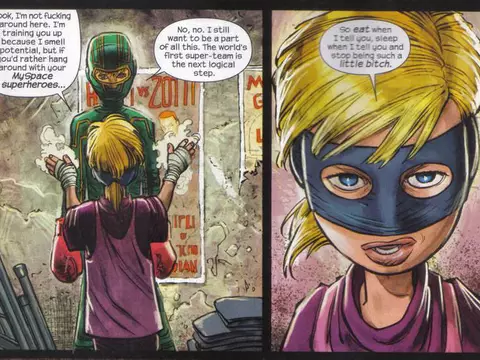 Hit-Girl homenageia Elektra em nova capa
