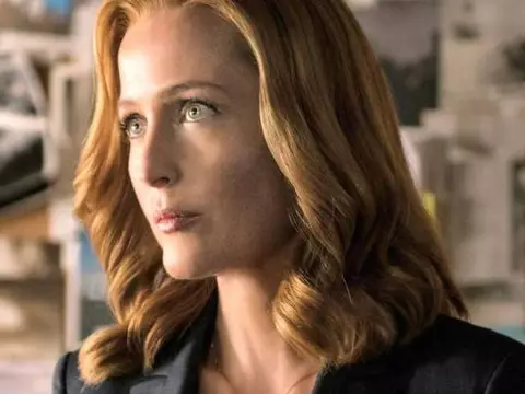 Gillian Anderson em Arquivo X (Reprodução)