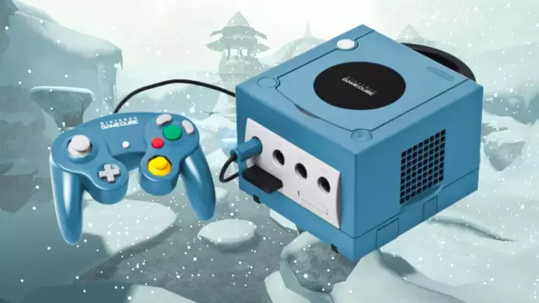 Imagem de um Nintendo GameCube