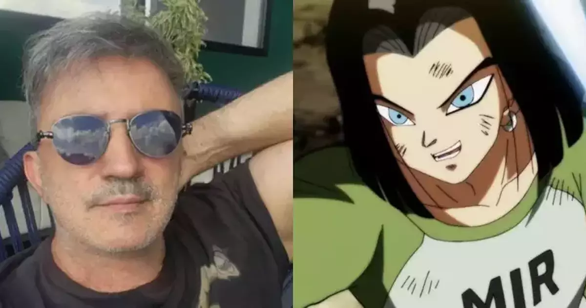 Famoso dublador Figueira Júnior, voz de Fry e Androide 17, morre aos 60 anos