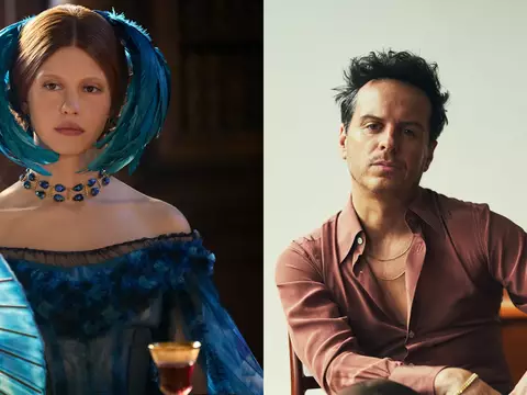 Mia Goth e Andrew Scott
