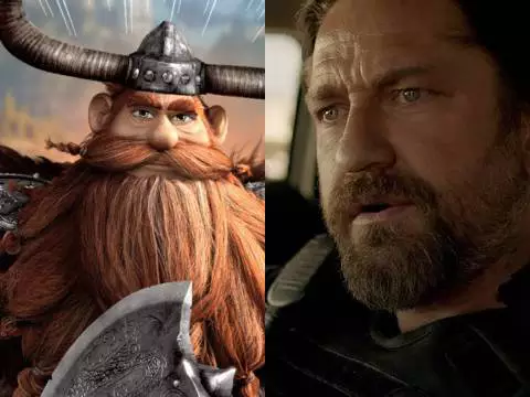 Montagem com Stoico e Gerard Butler