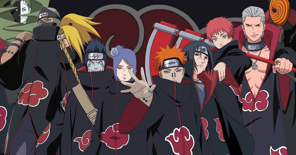 Naruto: O ranking definitivo da Akatsuki