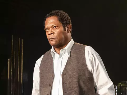 Samuel L. Jackson, em cena de Piano de Família