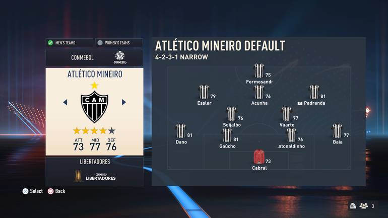 imagem do atlérico mineiro em fifa 23