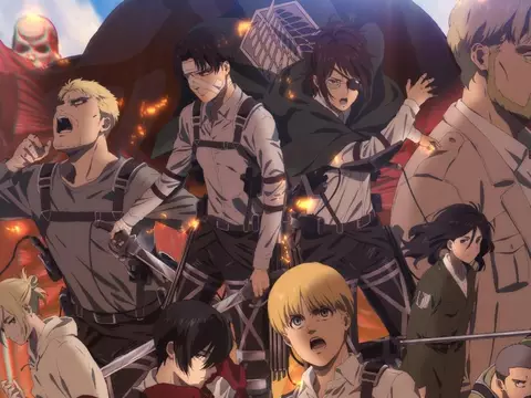 Cena de Attack on Titan (Divulgação)
