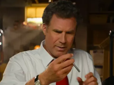 Will Ferrell em cena de Uma Aventura LEGO (Warner Bros./Divulgação)