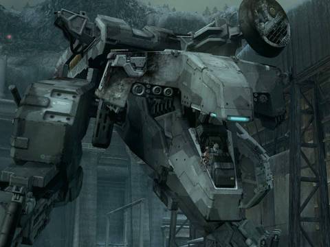 Metal Gear REX em Metal Gear Solid 4/Konami
