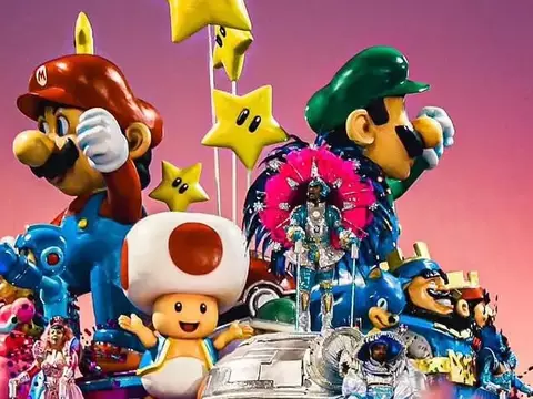 Rosas de Ouro no Carnaval 2025 (Reprodução)